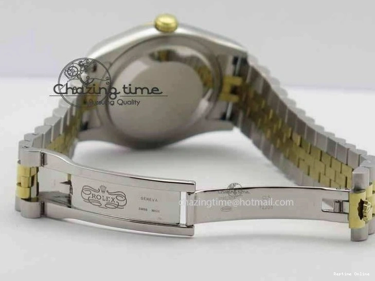 0521 DateJust 116234 SS YG BP Best Edition Gray Dial Diam Markers On SS YG Bracelet SA ZipUp 3745